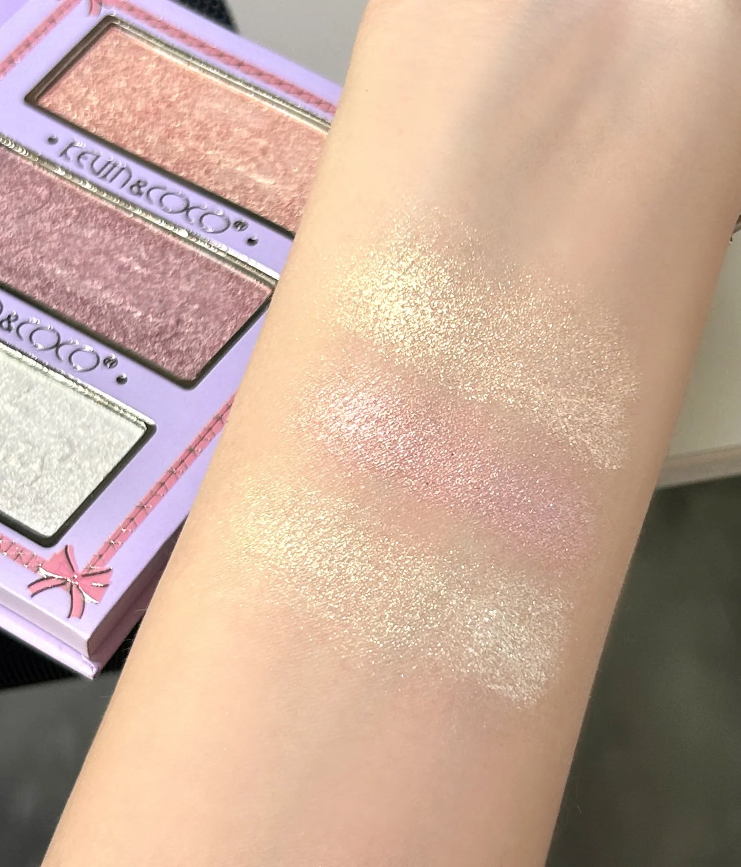 Paleta Mini Iluminadores Kevin&Coco Violeta