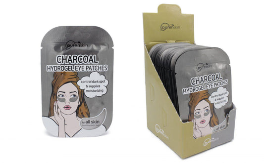 Parches hidrogel carbón activo