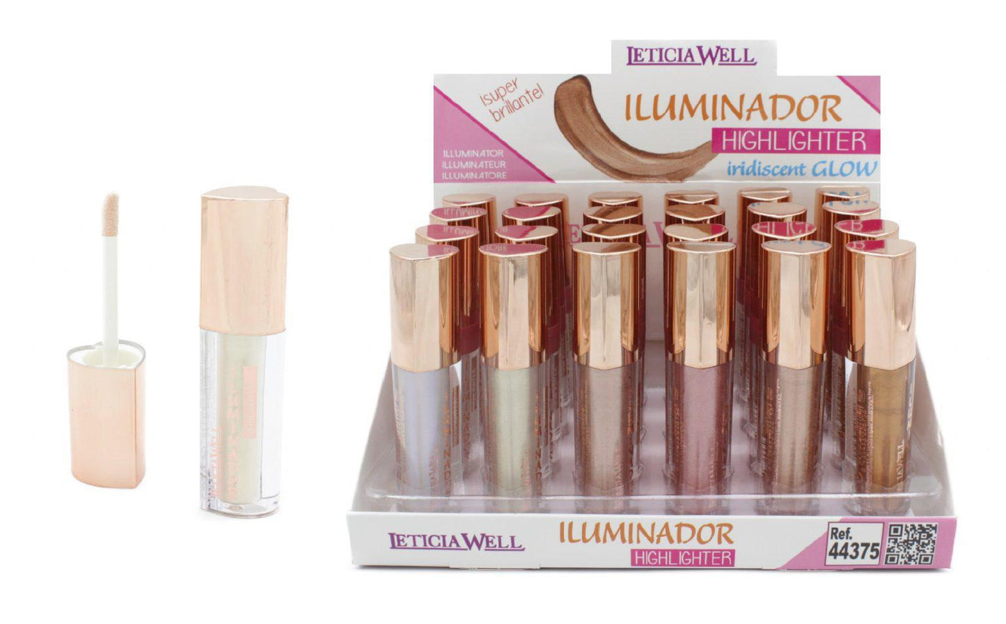 Iluminador en crema corazón