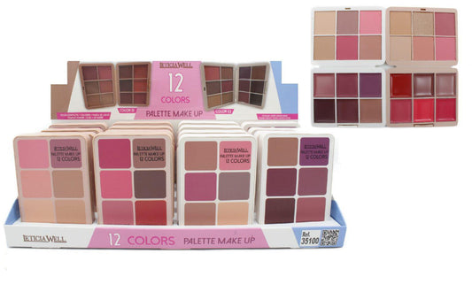 Paleta 12 Coloretes Leticia Well