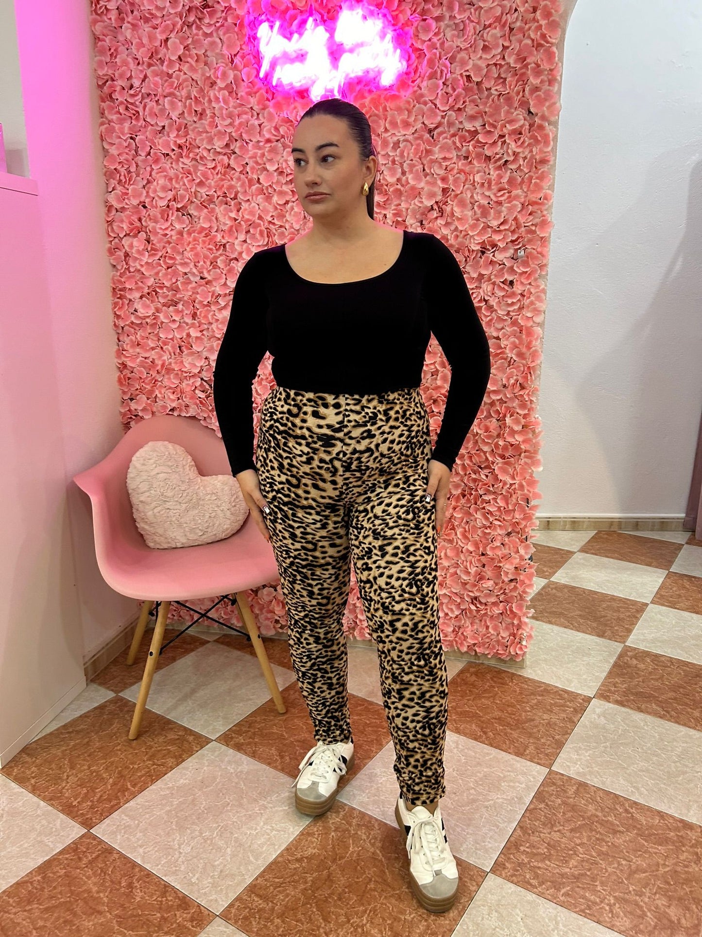 Leggins Leopardo