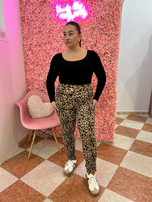 Leggins Leopardo