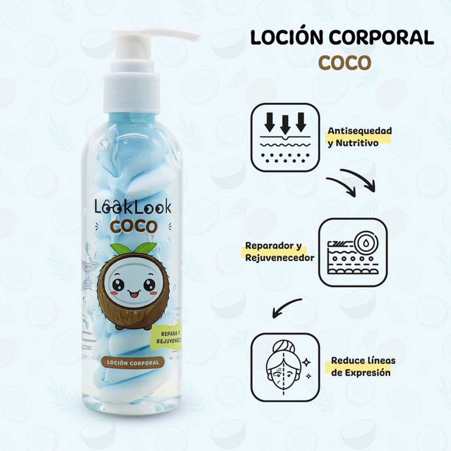 Loción Corporal Bicolor Coco